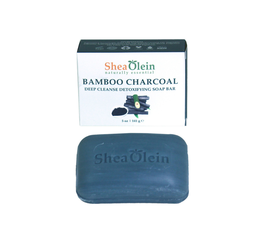 SHEA OLEIN Bamboo Charcoal Soap 141g