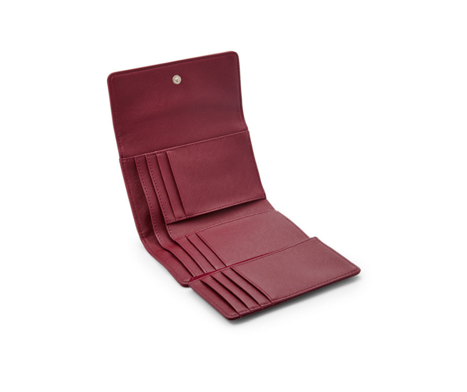 FOSSIL PORTEFEUILLE COULEUR BORDEAUX