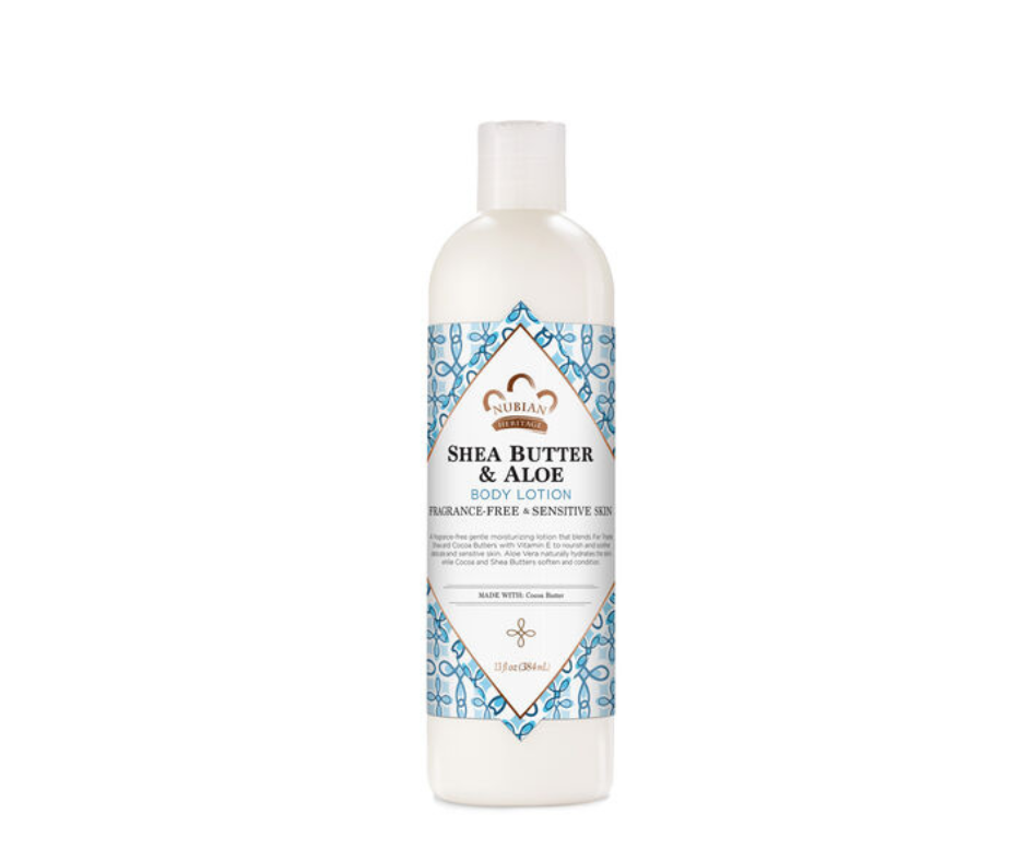 Nubian Heritage SHEA BUTTER & ALOE BODY 384ml