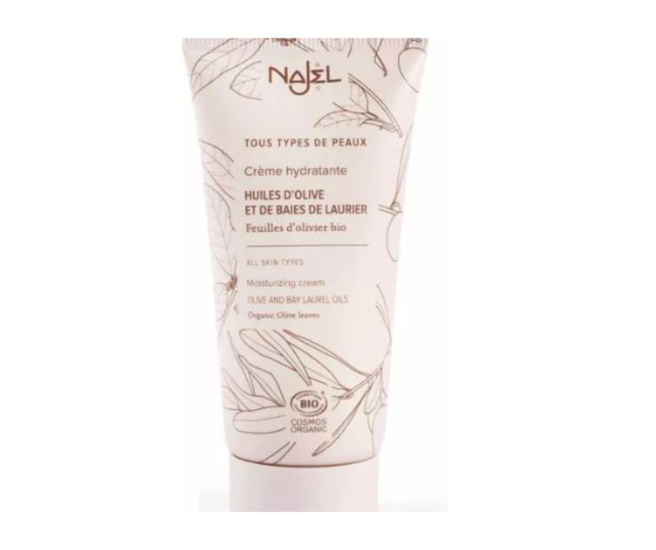 NAJEL Crème hydratante Cosmos Organics Tous types de peaux - 50 ml