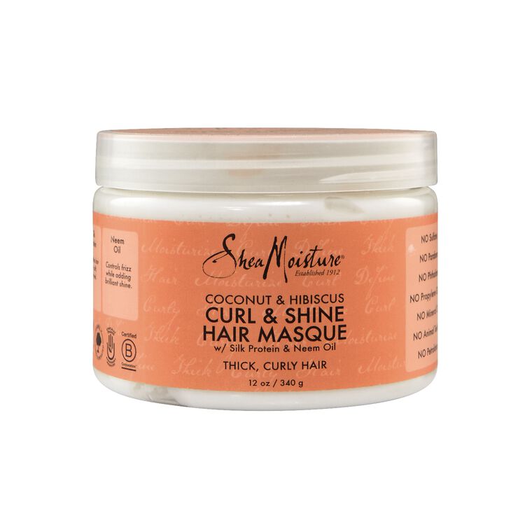 SHEA MOISTURE CURL AND SHINE HAIR MASQUE 340g