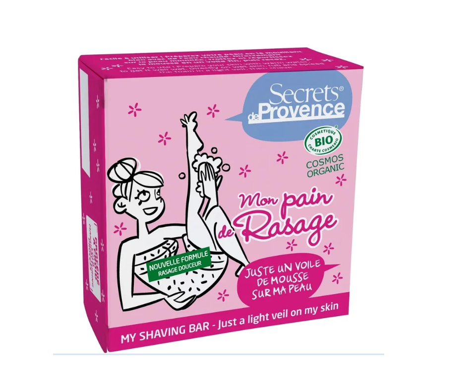 Secrets de Provence Pain de Rasage pour Femmes 90 g